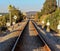 Railroad landscape