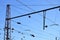 Railroad overhead lines