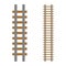 Railroad rail icon set. Vector.