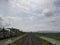 Railroad railroad passing Pening lake  in Ambarawa his condition is still very decent for the tourist train