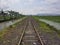 Railroad railroad passing Pening lake  in Ambarawa his condition is still very decent for the tourist train