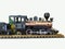 Railroad Steam Engine Model Isolated