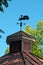 Railroad themed weathervane