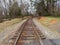 Railroad Tracks at Bethabara Historic District