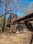 Railroad Tracks Crossing Big Elkin Creek