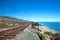 Railroad tracks over bridge at Gaviota Beach on the central coast of California USA