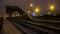 railroad train fast motion time lapse