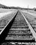 Railroad Train Tracks Vintage Old Time Photo Western Ties