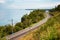 Railway along Baikal Lake