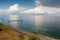 Railway along Baikal Lake