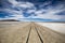 Railway in Atacama Desert, Uyuni desert, Bolivia