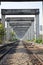 Railway at Bangkok Elevated Road and Train System BERTS