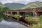 Railway Bridge crossing Loch Awe, Argyll and Bute, Scotland