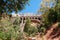 Railway bridge near Royal Trail (El Caminito del Rey) in gorge C