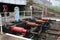 Railway buffers in Lancaster railway station