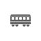 Railway Car, Train, City Passenger transport icon. Element of simple transport icon. Premium quality graphic design icon. Signs