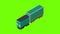 Railway carriage icon animation