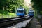 Railway funicular in Kiev