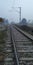 Railway line of the state of  uttar Pradesh , India