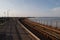 Railway lines leading onto Ryde Pier on the Isle of Wight