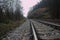 Railway in the mountains, Slovakia