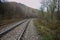 Railway in the mountains, Slovakia