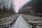 Railway in the mountains, Slovakia