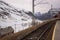 Railway at Myrdal station to Flam village