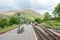 Railway Platform at Beddgelert, Wales