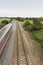 Railway or railroad tracks
