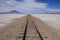 Railway. Salar de Uyuni, Bolivia