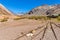 Railway Station, The Andes around Mendoza, Argentina