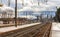 Railway station of Arles - France