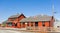 The railway station at carcross in the yukon territories