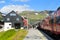 Railway station in Finse, Norway