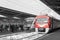 Railway station platforms (selective color isolation)