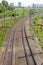 Railway structure rails,