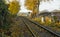 Railway Track, autumn