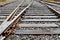 Railway tracks, Battle Ground, WA, USA