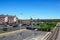 Railway tracks and grain warehouse, Burton upon Trent.