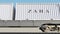 Railway transportation of containers with Zara logo. Editorial 3D rendering