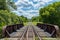 Railways on a bridge - Canadian National Railway