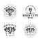 Rain city garage 2 logo vector