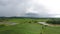 Rain cloud in rural