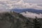 Rain Clouds crossing a ridge top just below Clingmans Dome GSMNP