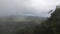 Rain and Clouds at Kalalau Lookout in Waimea Canyon on Kauai Island, Hawaii.