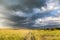 Rain clouds over Amboseli