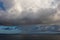 Rain Clouds and Tropical Ocean in Indonesia