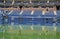 Rain delay during US Open 2014 at Arthur Ashe Stadium at Billie Jean King National Tennis Center