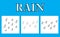 Rain droplet outline vector set. illustration isolated on white